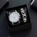 Imported Fashion watch and Bracelet set for Gents